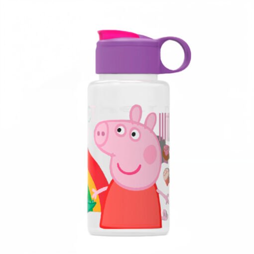 BOTELLA T/FLIP TOP 500ML PEPPA PIG