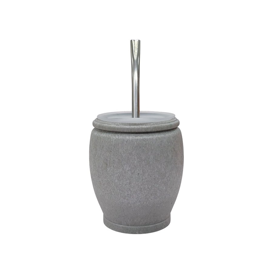 MATE BARRIL SIMIL MAD.ANTIDERRAME C/BOMB.GRIS