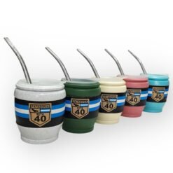 MATE VIAJERO RUTA 40 C/BOMB.ALUMINIO