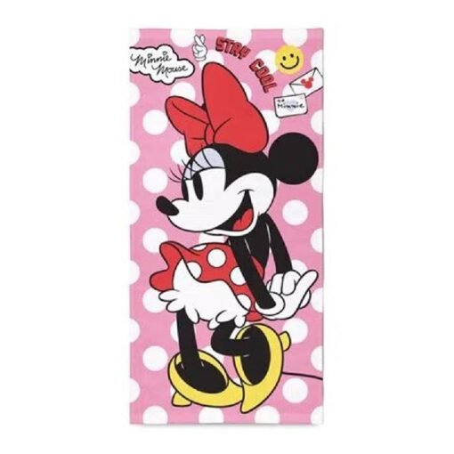 TOALLON ALGODON KIDS 70X130C MINNIE