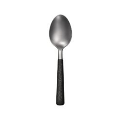 CUCHARA M.CAROL X12 MGO.TEXTURADO NEGRO