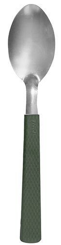 CUCHARA M.CAROL X12 MGO.TEXTURADO VERDE