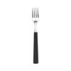 TENEDOR M.CAROL X12 MGO.TEXTURADO NEGRO