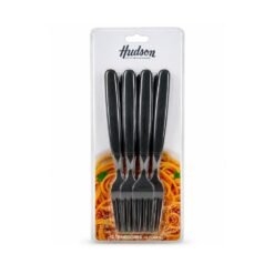 TENEDOR BASIC X12 NEGRO HUDSON