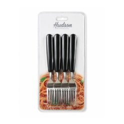 TENEDOR BASIC X3 NEGRO HUDSON