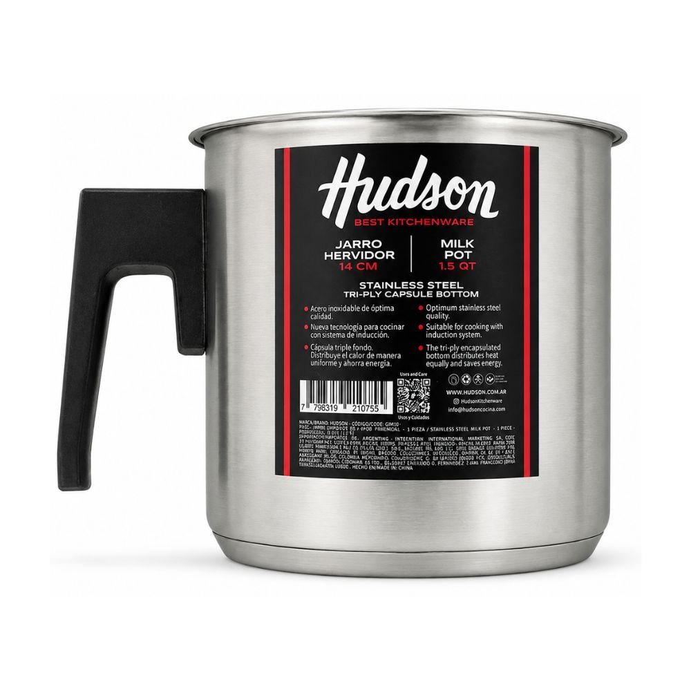 JARRO 14C AC.INOX.HUDSON