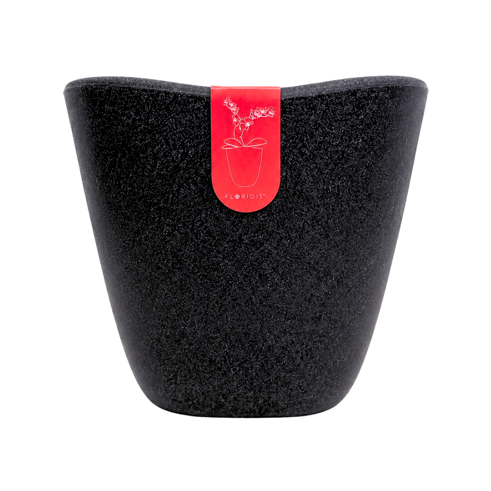 MACETA PLAST JARDINERA AMSTERDA 75C NEGRO C/PLATO