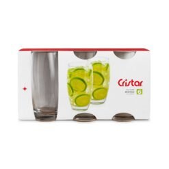 VASO DUBAI ALTO TRANSPARENTE 435C X6