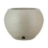 MACETA PLAST FLORENCA SISAL 32C BEIGE C/PLATO