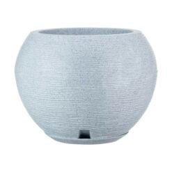 MACETA PLAST FLORENCA SISAL 32C GRIS OSCURO C/PLA