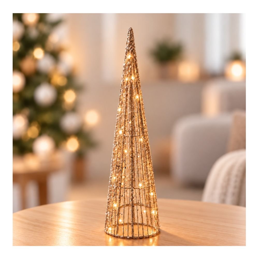 ARBOL NAVIDAD 60C ALAMBRE HILO C/LED 261110