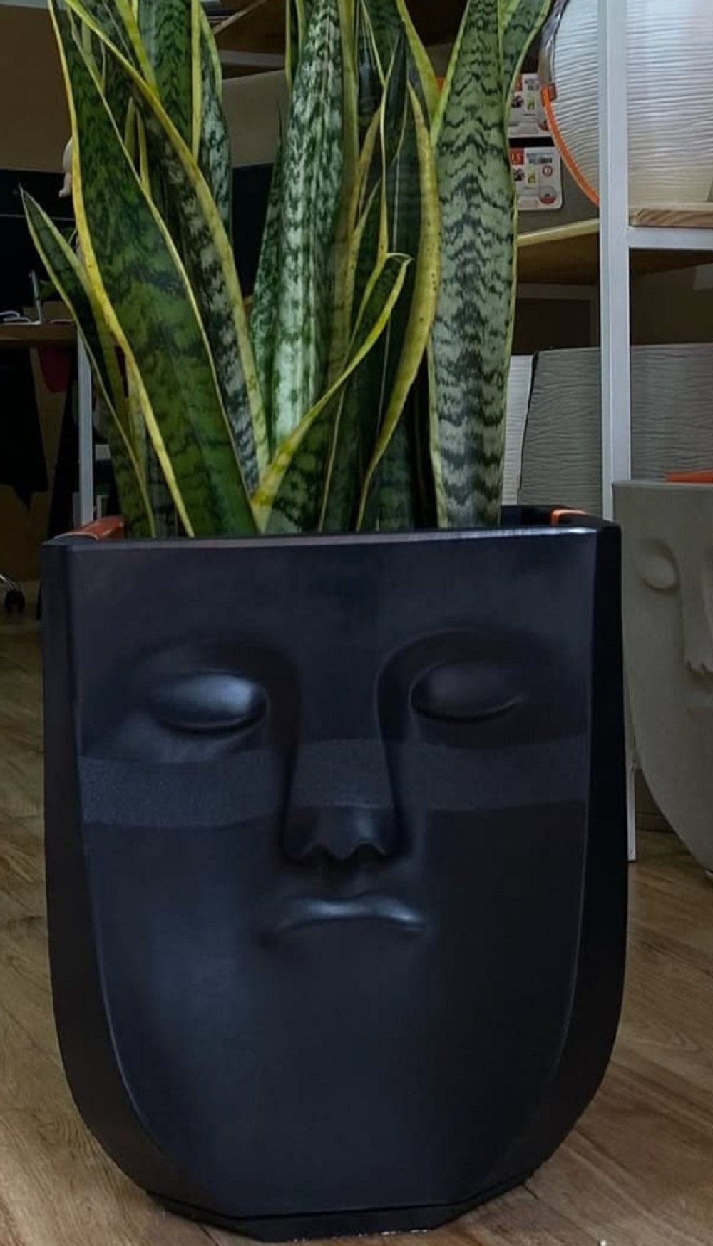 MACETA PLAST 4YOU 30X44C NEGRA