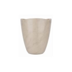MACETA PLAST TRYAS JARDIN 18C BEIGE MARMORATO