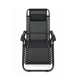 REPOSERA RECLINABLE NEGRA C/ALMOHADA 261400