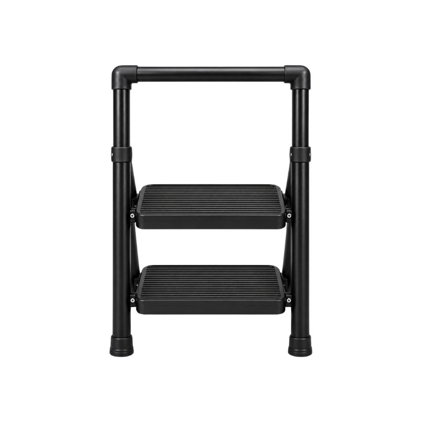 ESCALERA 2 ESCALONES AC.NEGRO 261581