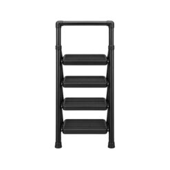 ESCALERA 4 ESCALONES AC.NEGRO 261582B
