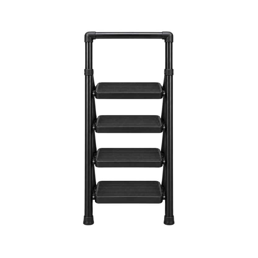 ESCALERA 4 ESCALONES AC.NEGRO 261582B