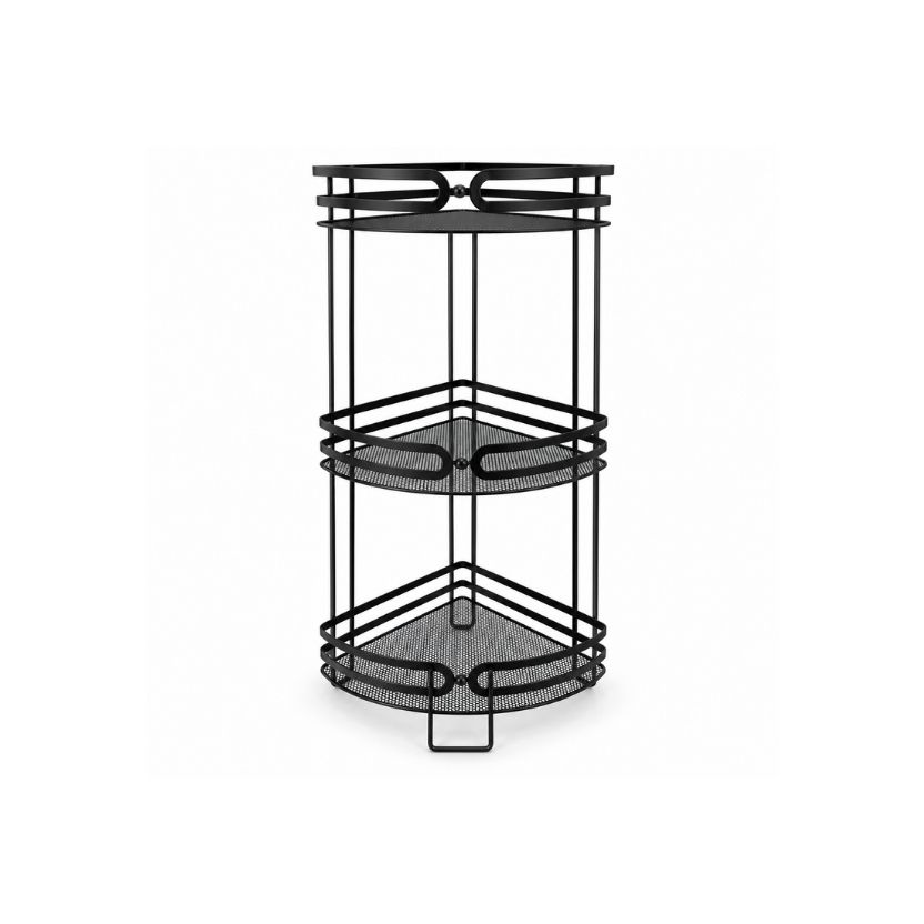 ORGANIZ.ESQUINERO 4 EST.24X70C METAL NEGRO 261591