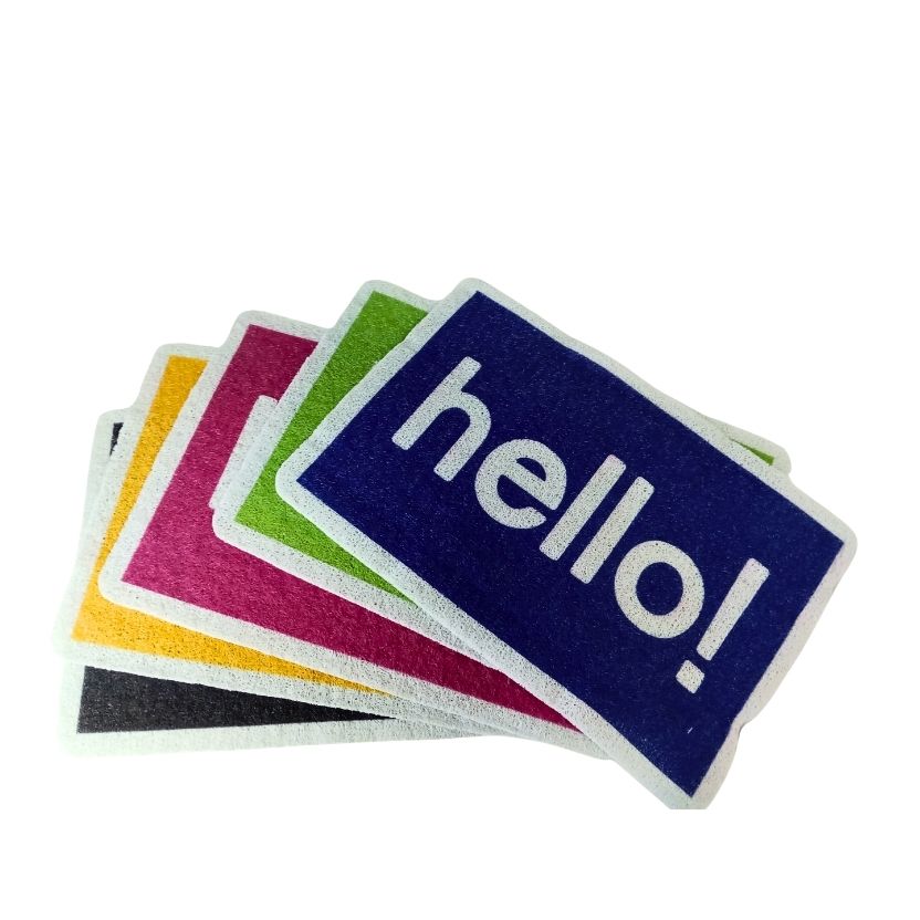 FELPUDO PVC 40X60C HELLO! 261600