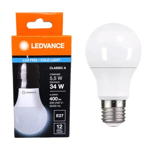 LAMP.LED 5.5W LEDVANCE VALUE CLASSIC