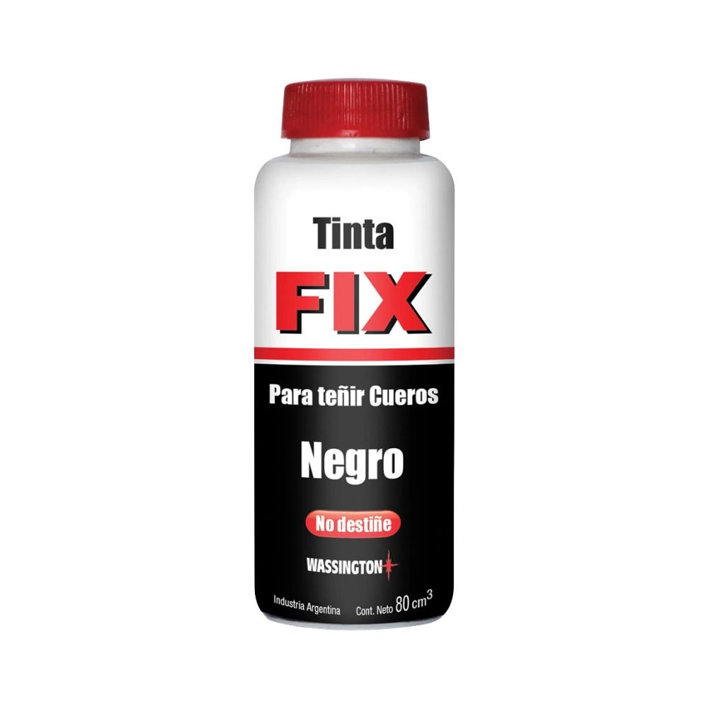 TINTA CALZADO FIX 80CC NEGRO