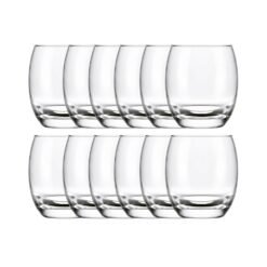 VASO MIKONOS BAJO TRANSPARENTE 343CC CJX12