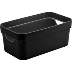 CAJA ORGANIZ.4.8L BAJA P CUBE NEGRO
