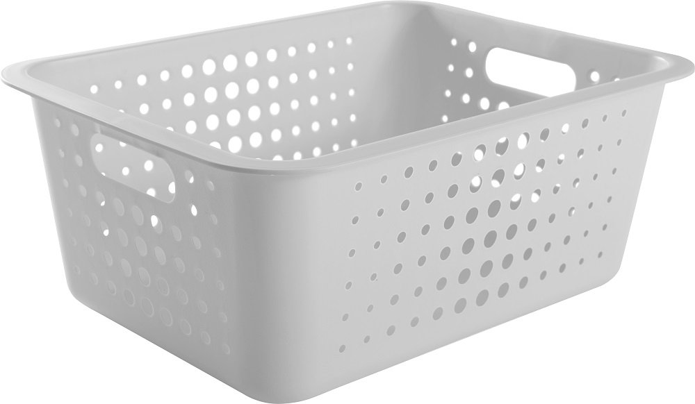 CAJA ORGANIZ.14.5L G S/TAPA BLANCA
