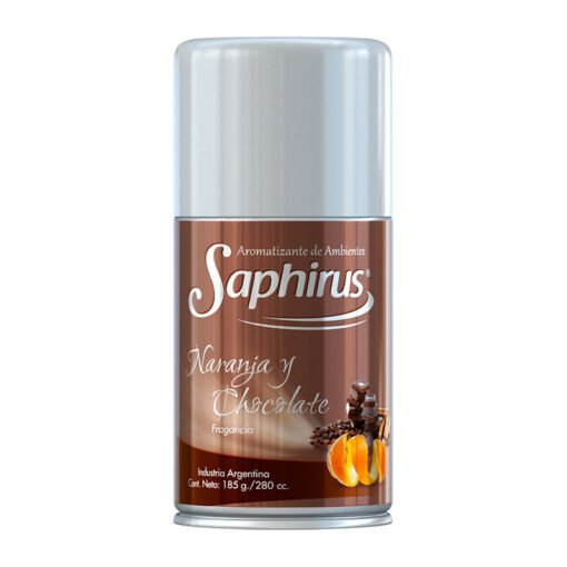 AROM.P/DISP.SAPHIRUS NARANJA Y CHOCOLATE 280CC
