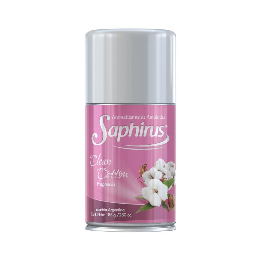 AROM.P/DISP.SAPHIRUS CLEAN COTTON 280CC