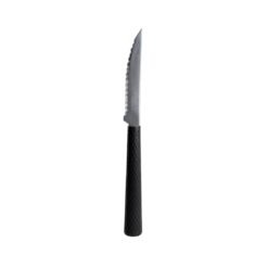 CUCHILLO M.CAROL X12 MGO.TEXTURADO NEGRO