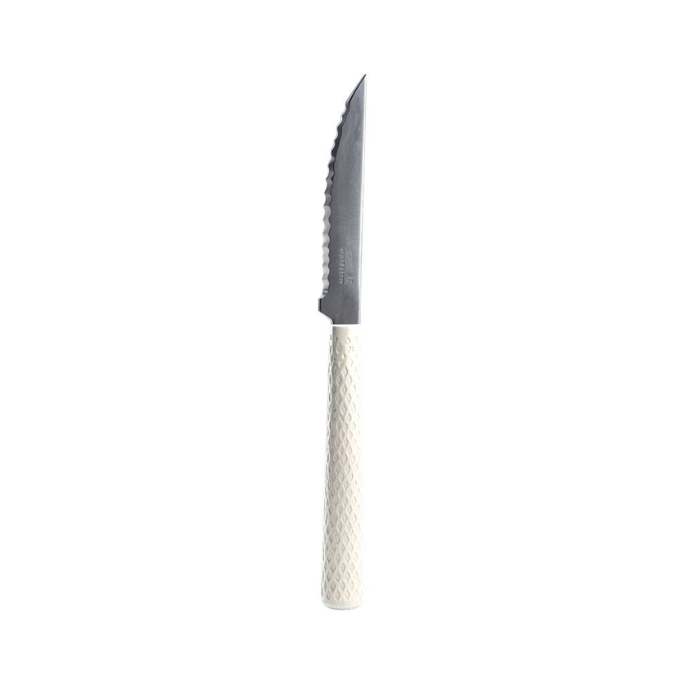 CUCHILLO M.CAROL X12 MGO.TEXTURADO TIZA