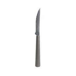 CUCHILLO M.CAROL X12 MGO.TEXTURADO GRIS OSCURO