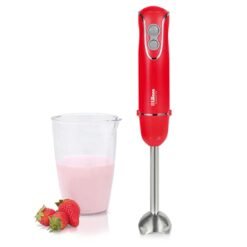 PROC.MANUAL ROJA RAINBOW MIX 450W C/VASO LILIANA