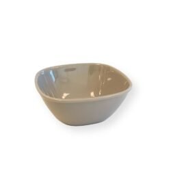BOWL CUADRADO 10X10C MELAMINA GRIS