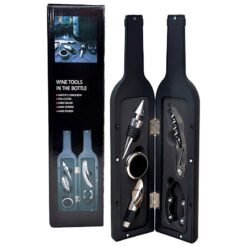 ESTUCHE SET VINO BOTELLA 5ACCESORIOS 71246