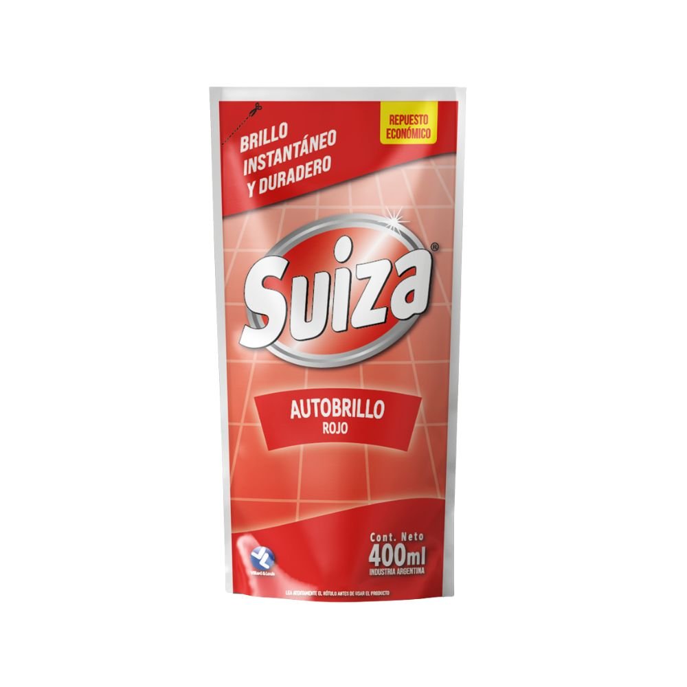AUTOBRILLO SUIZA 400CC ROJO DOY PACK