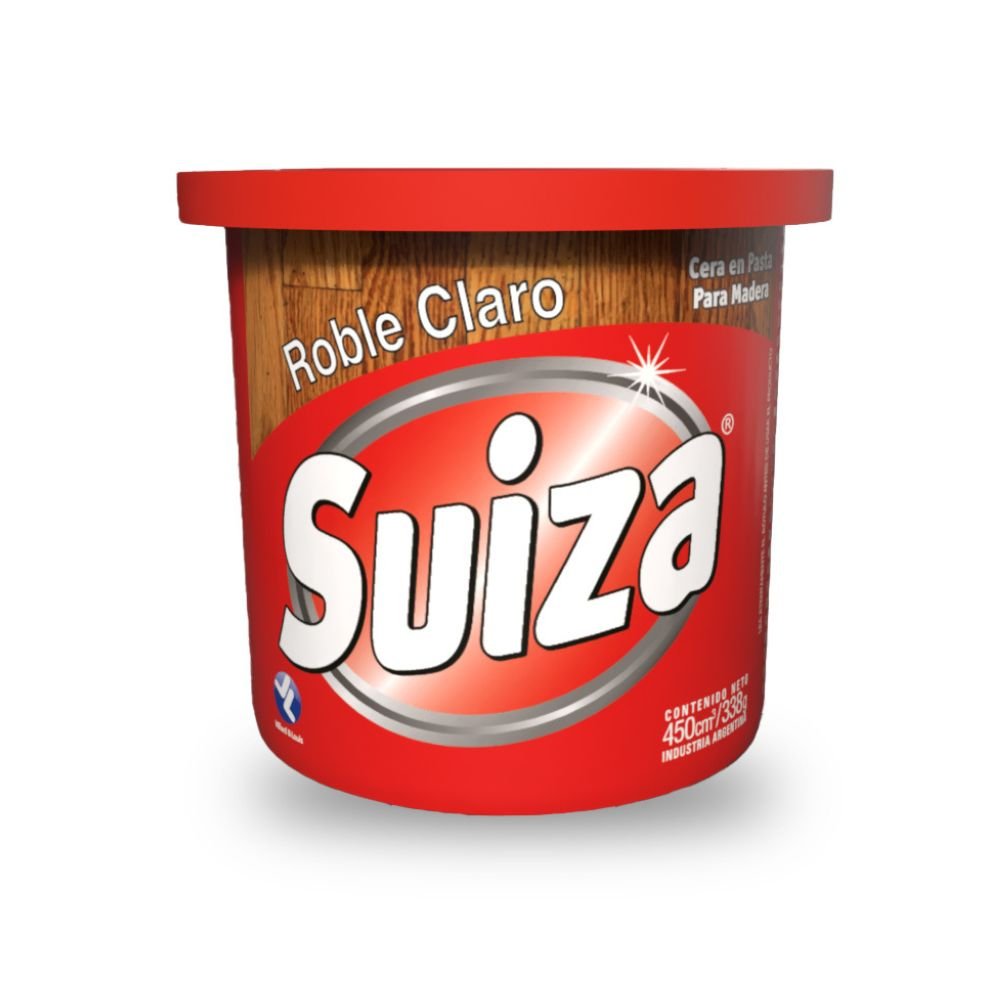 CERA SUIZA PASTA 450CC ROBLE CLARO
