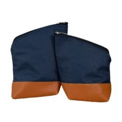 SET YERBA+AZUCAR C/ECO-CUERO CORDURA AZUL