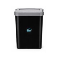 CESTO RESIDUOS RECT.3.6L CLICK NEGRO STAR COMPANY