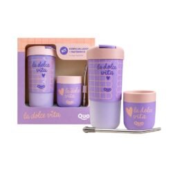 KIT MATE TERMICO C/B.+DESPOLVILLADOR LA DOLCE VITA