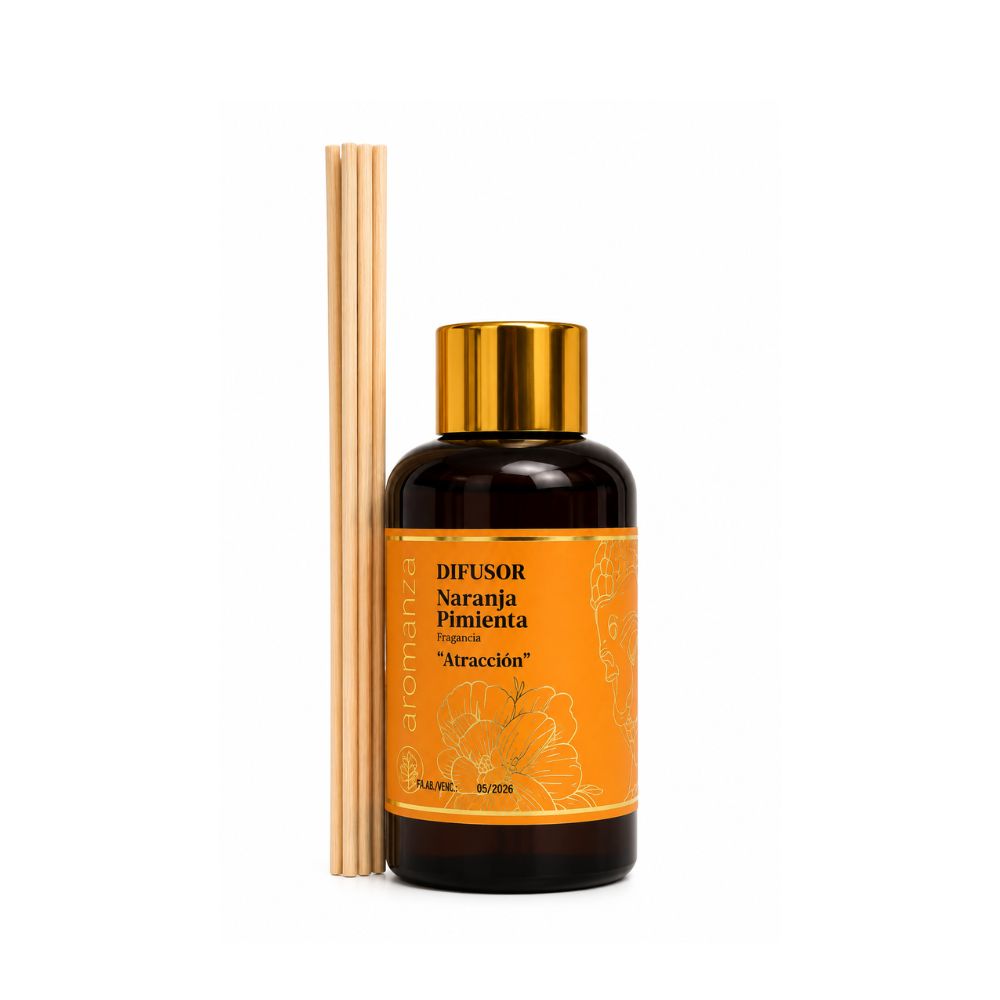 DIFUSOR AROM.C/VARILLA NJA.-PIMIENTA 60ML AROMANZA