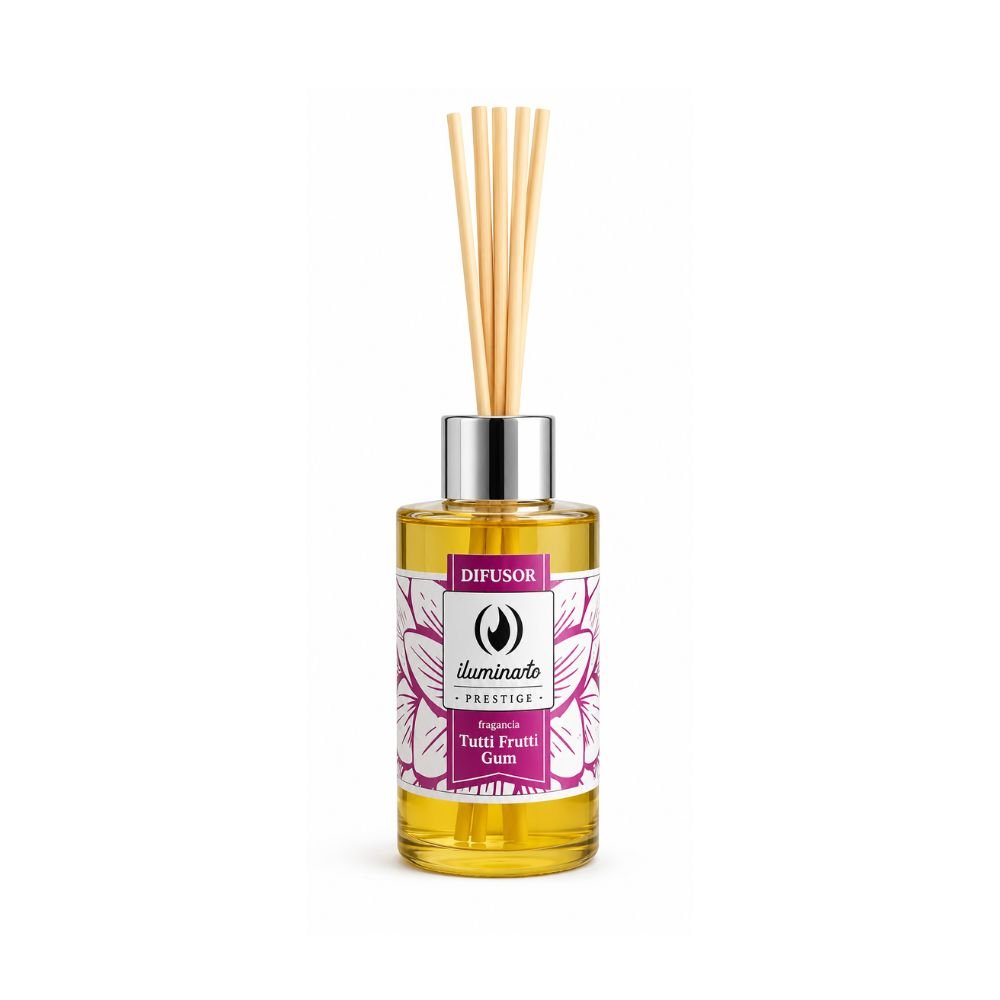 DIFUSOR AROM.C/VARILLA TUTTI FRUTT 60ML ILUMINARTE