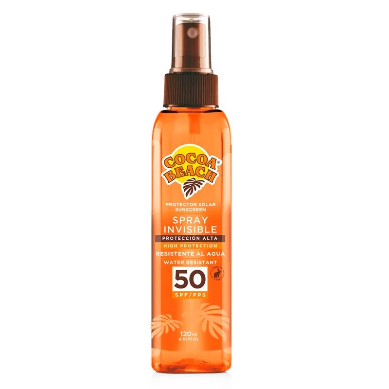 PROTECTOR SOLAR SPRAY INVIS.COCOA BEACH F50 120ML
