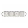 JARRO MUG 10C MOSAICO INT.Y ASA GRIS 300ML 7642