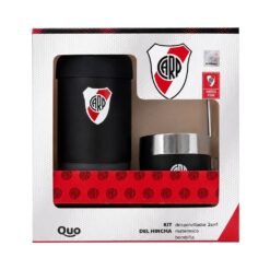 KIT MATE TERMICO C/BOMB.+DESPOLVILLADOR 2EN1 RIVER