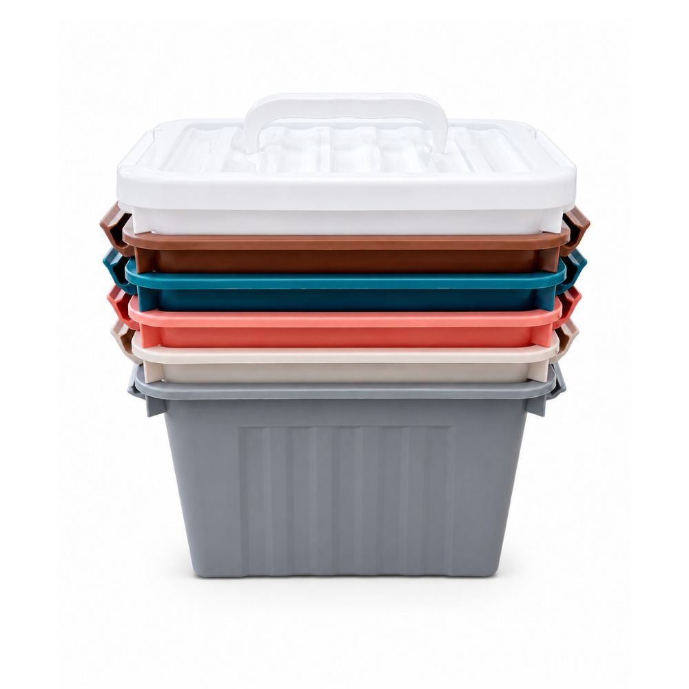 CAJA ORG.L.NORDICA 23X19X15C C/MANIJA Y TRABAS