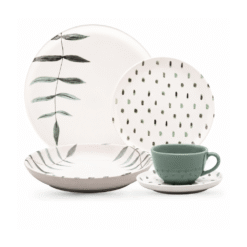 JUEGO VAJILLA PORCELANA 20 PZAS.SAMAMBAIA OXFORD