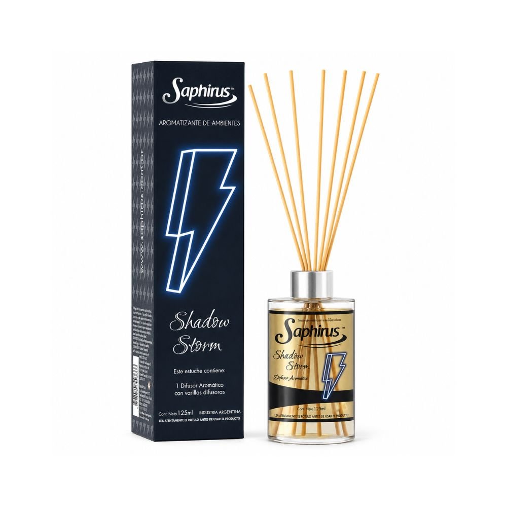 DIFUSOR AROM.C/VARILLA SAPHIRUS SHADOW STORM 125ML