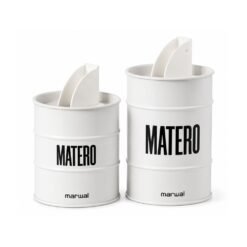SET YERBERA+AZUCARERA MATERO BLANCO